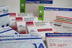 Fentanyl ist in verschiedenen Medikamenten gegen Schmerzen enthalten.